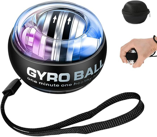 Wrist Ball, 2026 New Wrist Ball Exerciser, Auto-Start Wrist Balls Hand Exerciser, Adjustable Resistance, Hand Strengthening Devices for Strengthen Arms, Bones and Muscles, Joint Relief
