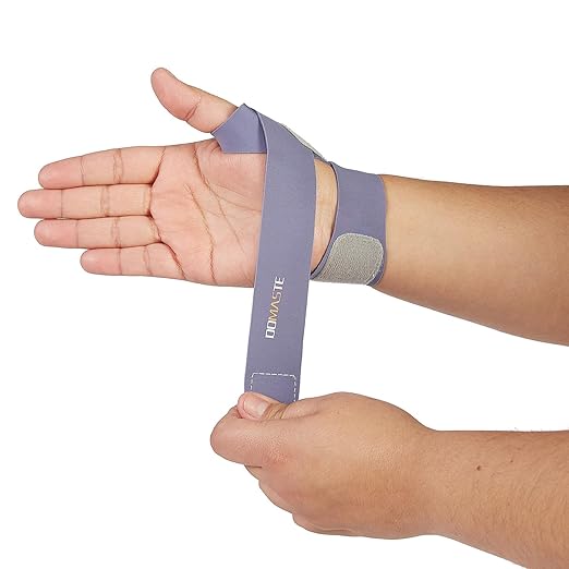 Pickleball Wrist Brace Support for Tennis, Ultra Thin Elastic Wrist Wraps, Lightweight, Breathable and Skin Friendly (Blue Horizon,Right)