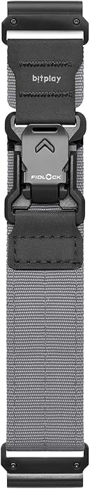 bitplay QuickFit Watch Band 22mm / 26mm – Magnetic Fidlock Buckle, Reinforced Nylon & Hypalon Strap, Compatible with Garmin Forerunner, Instinct, Quatix Series