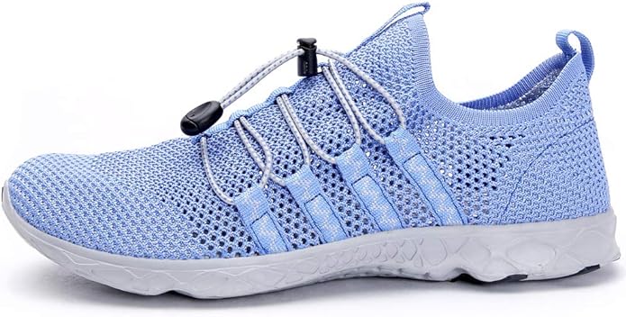 DLGJPA Men's Lightweight Quick Drying Aqua Water Shoes Athletic Sport Walking Shoes
