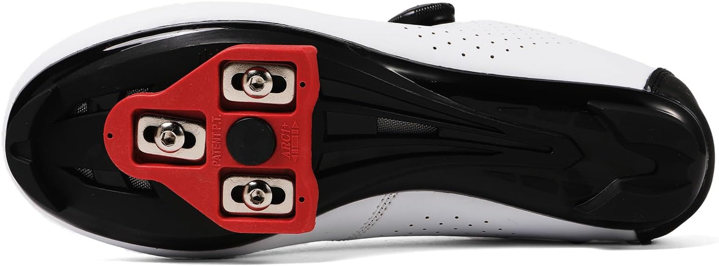 Cycling Shoes, Unisex Delta Cleats Compatible, Indoor Peloton and Outdoor Road Bike Shoes for Men and Women