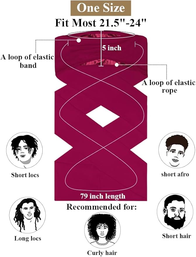 Satin Lined Open Turban Headband Mens Sweatband Sports Headband for Running,Cycling,Basketball,Yoga,Fitness Workout Stretchy Unisex Hairband