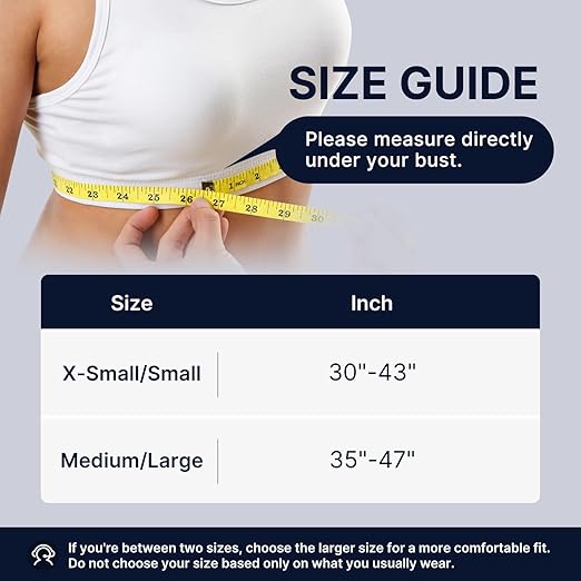 Fit Geno Posture Corrector for Women & Men: Adjustable Lightweight Upper Back Brace for Neck Shoulder & Upper Back Pain Relief - Improve Posture Correct Hunchback Slouching Invisible Under Clothes (M/L Under Bust 35" - 47")