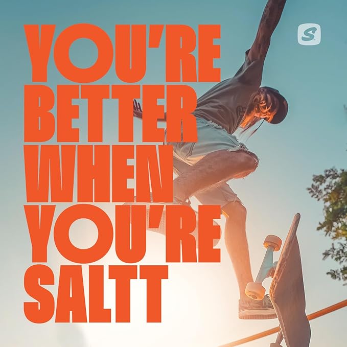 SALTT Electrolytes Powder Flavored Drink Mix - Radical Grape - 30 Hydration Packets - Magnesium, Potassium, Sodium, Trace Minerals - Zero Sugar & Gluten Free - Travel Essentials