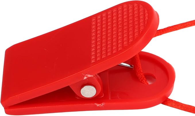 Hapivida Magnet Safety Key, Universal Magnetic Safety Switch for Treadmills with Strong Clip, ABS and Polyester, 2pcs Replacement Parts for Running Machines