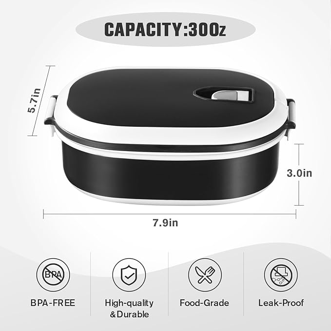 4 Pack Airtight Food Storage Containers，Reusable Kitchen Sandwich Containers with Lids Set for Meal Prep, Lunch,Salad，Snack, Microwave Safe, BPA-Free and Leak-Proof，30oz. Each