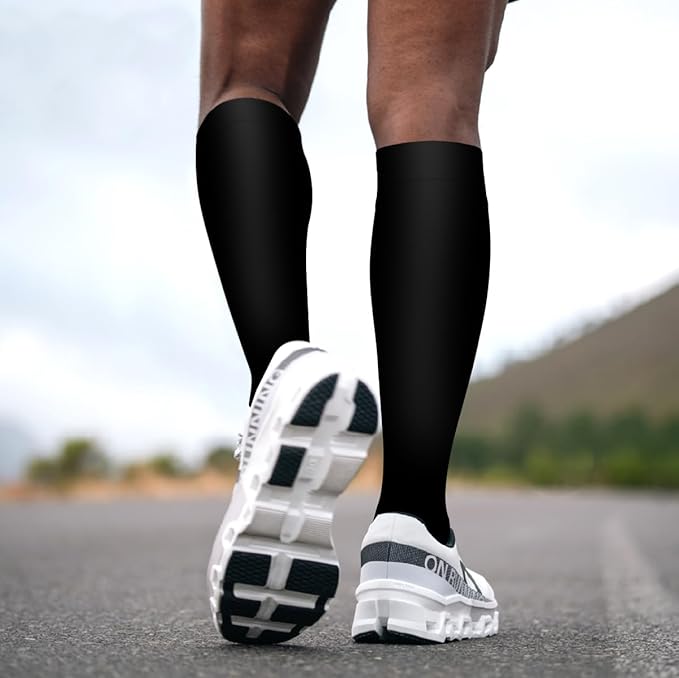 Copper Compression Socks for Women and Men(6 Pairs)-Best Support for Running, Athletic, Nursing, Travel