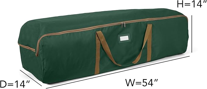 Covermates Keepsakes - Storage Duffel Bag - Heavy Duty Polyester - Reinforced Handles - Closet Storage, Green