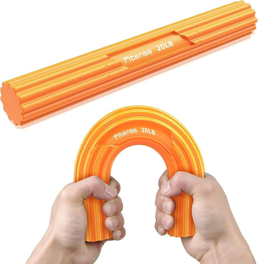 Flex Therapy Bar,Tennis Elbow Therapy Bar, Flexbar for Physical Therapy & Resistance Bar for Golfers Elbow,Tendinitis,Wrist,Forearms Pain, Improve Grip Strength and Relieve Pain