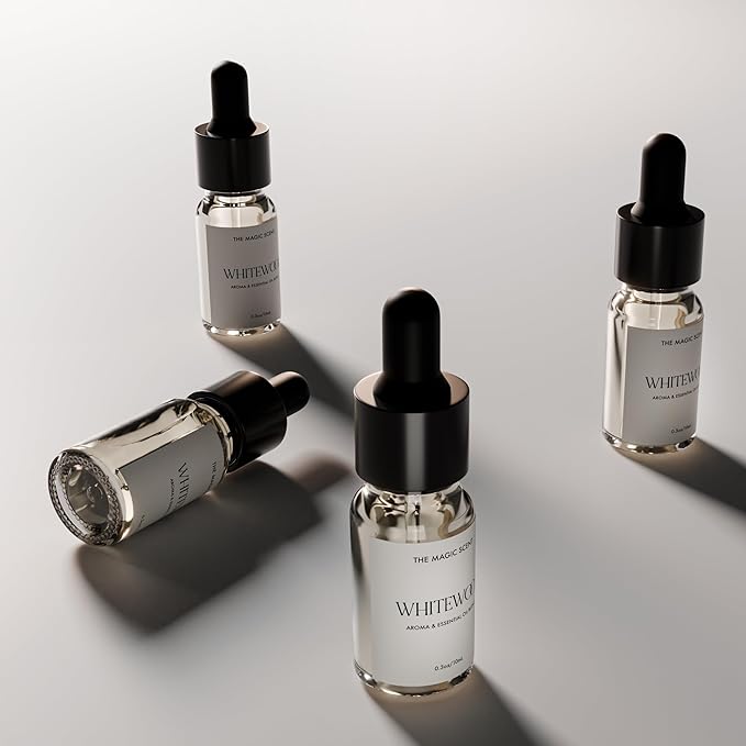 Whitewood Diffuser Oil - Hotel & Home Luxury Scents Inspired by 1 Hotel Miami, Compare to My Way Diffuser Oil Scents for Home, Designed for Use in All Diffusers - 0.3 fl oz, 10 mL