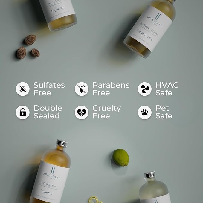 French Riviera Fragrance Oil 500ml - Premium Diffuser Oil for Home, Office, Hotels - Long Lasting, Plant-Based, Meets IFRA Standards, USA-Made - Blood Orange, Jasmine, Tonka Bean