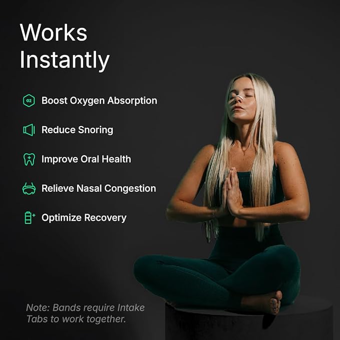 Intake Breathing Extra Intake Bands (Pack of 2), Extra Small (S1), Clear. (Tabs NOT Included)