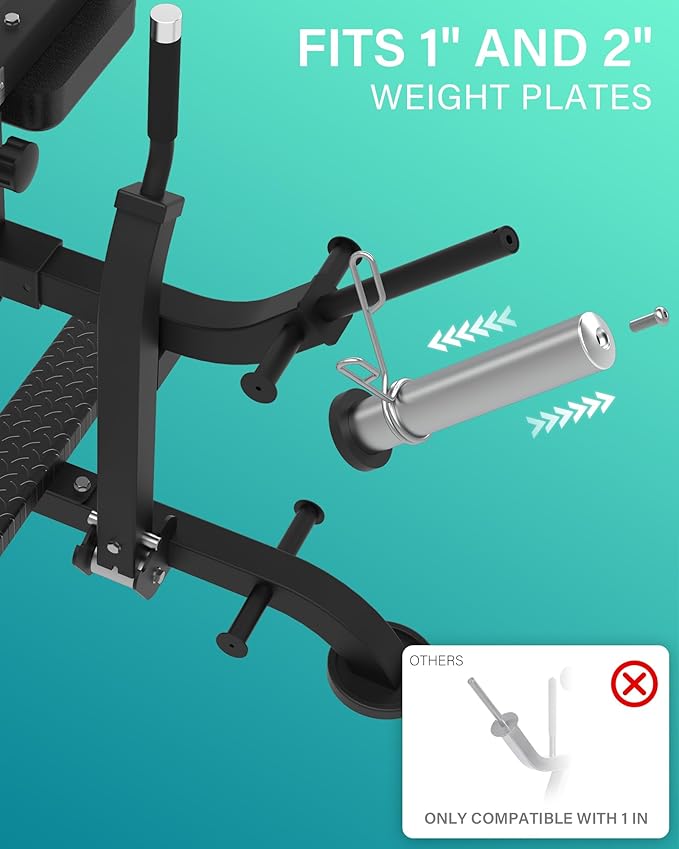 HVO Seated Calf Raise Machine: Calf Machine Home Gym Calf Workout Machine Leg Training and Exercise