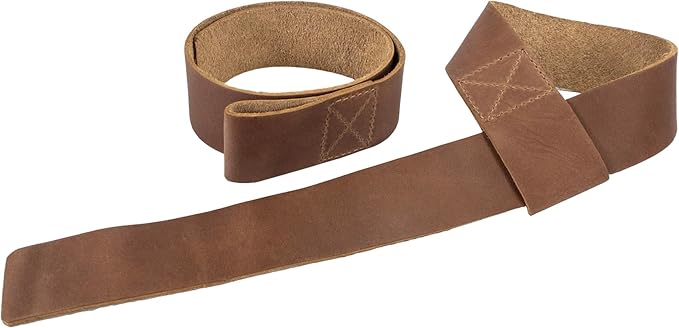 Hide & Drink, Set of 2 Lifting Wrist Straps, Bodybuilding, Sports, Gym, Fitness, Accessories, Strenght Training, Full Grain Leather, Handmade