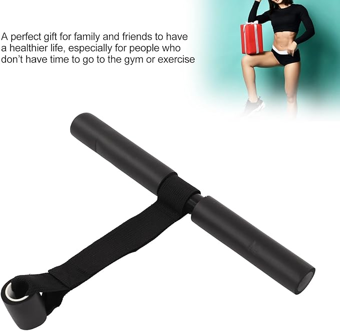 Door Sit Up Bar, Barbell Doorway Situp Bar Sit Up Assistant Device Abdominal Core Workout Equipment for Men Women Exercise