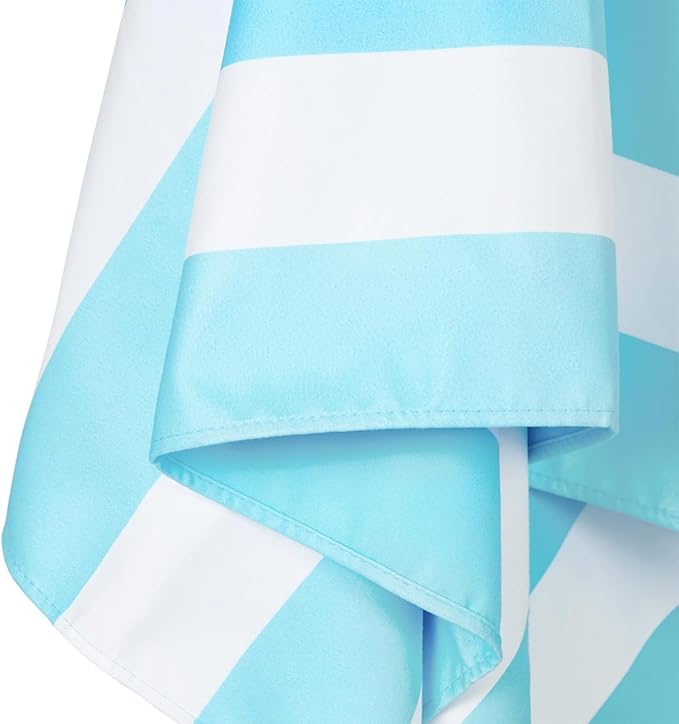 Dock & Bay Beach Towel - Quick Dry, Sand Free - Compact, Lightweight - 100% Recycled - Includes Bag - Set of 4 - Pastel Pic N Mix, Extra Large (200x90cm, 78x35)