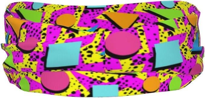 Sports Headband Moisture Wicking Sweatband for Men Women Running Cycling Yoga Fitness Workout