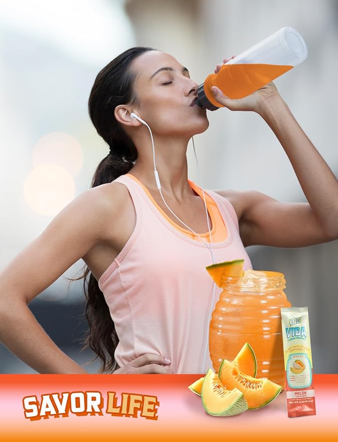 Hydration + Immunity Electrolyte Drink Mix – Variety Pack with Mango, Strawberry Horchata & Cantaloupe | Sugar-Free Hydration Packets with Wellmune®, Acerola, Coconut Water & Minerals