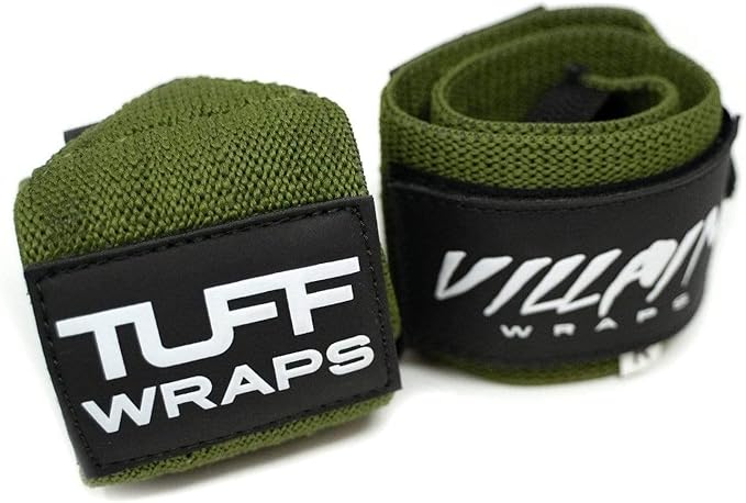 Villain Wrist Wraps for Weightlifting & Powerlifting – Adjustable Support Straps for Men and Women – Ideal for Strength Training, CrossFit, Bodybuilding – Durable Comfort to Eliminate Wrist Pain
