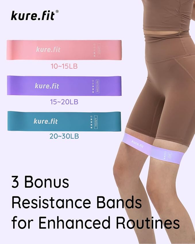 Hand Weight Bars for Women (2.2 LB) | Resistance Booty Bands | Pilates, Yoga, Dance, Aerobics, Running, Cardio, Gym, Strength Training | Non-Slip | Portable Dumbbells | Women & Men