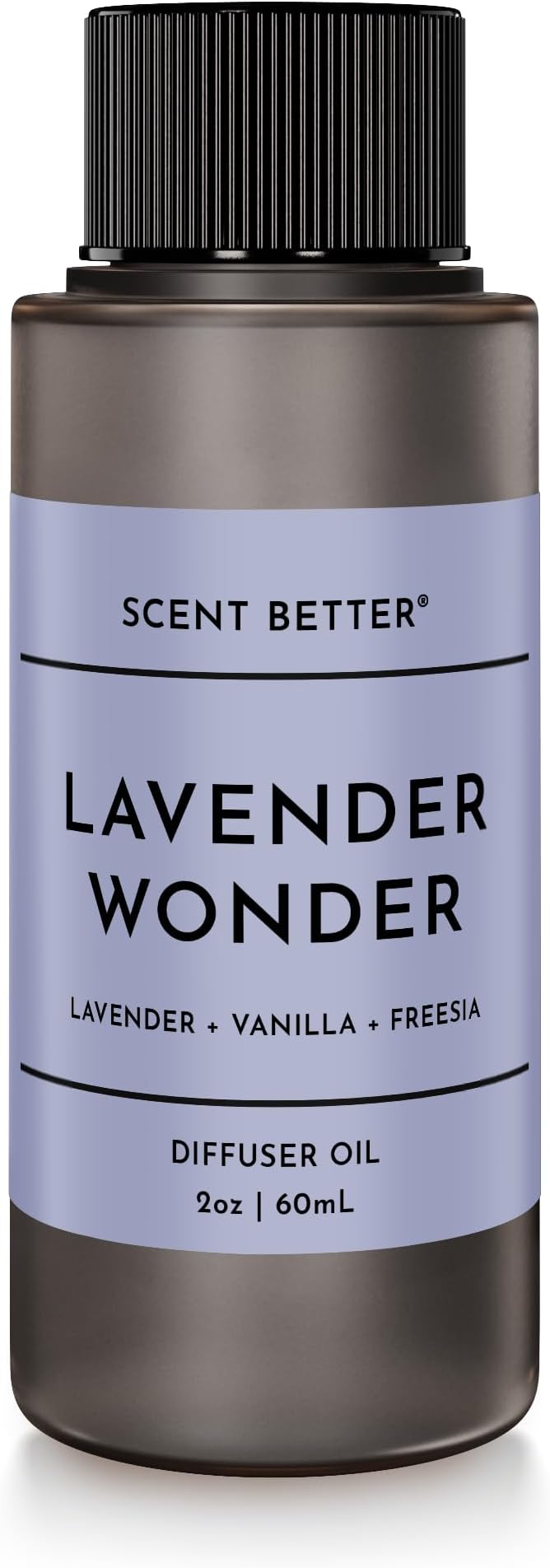 Scent Better Lavender Wonder Aroma Essential Oil Blend: an Aromatherapy Blend of Lavender, Soft Vanilla, and Freesia for Ultrasonic Diffusers & Nebulizers (2 Fl Oz, 60 mL)
