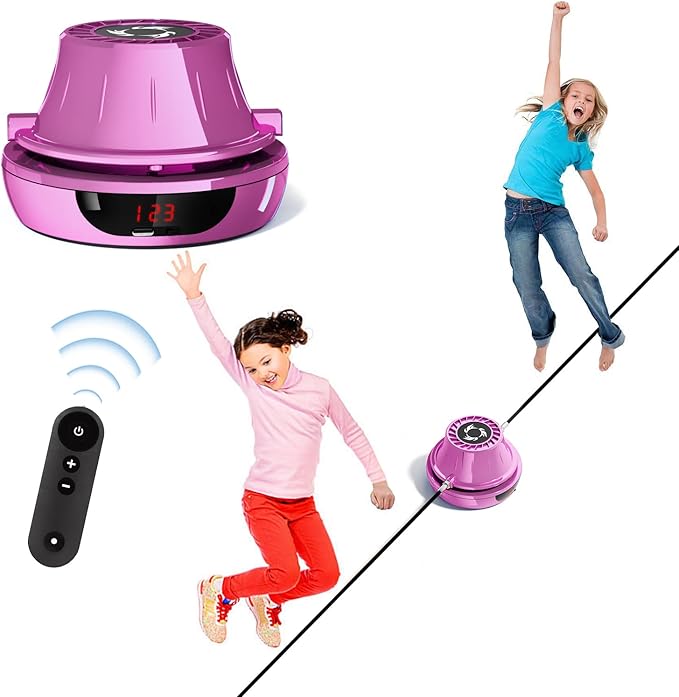 Smart Jump Rope Machine Electronic Skipping Ropes 1-10 Speed Level Adjustment Multiplayer Jumping Rope Groups Rope Skipping LED Display Counter Workout for Women/Men/Kids