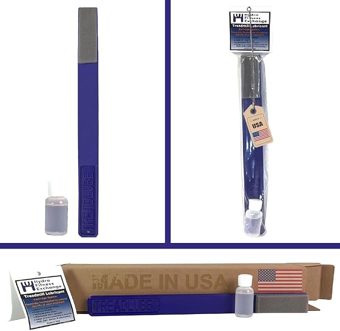 Hydra TreadLube Treadmill Walking Belt Lubricating Kit 100% Spirit Sole Fitness Silicone lube Tread Lube with 16" Applicator Reduces Friction Works with Most Treadmill