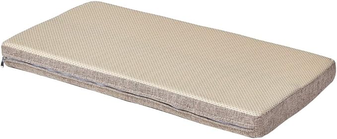 Bench Seat Memory Foam Chair Pads Non-Slip Rubber Back Indoor Swing/Settee Cushion 60 x 18 inch