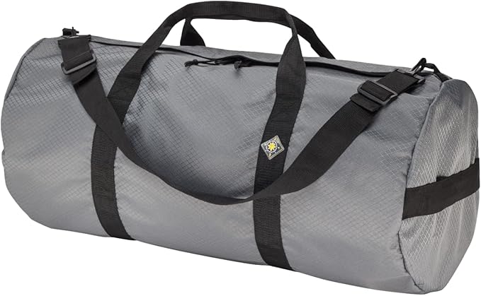 Diamond Ripstop Duffle Bags, Ultra Tough & Tear Resistant, Reinforced Stitching, Weatherproof, Packable Foldable Duffle Bag for Traveling