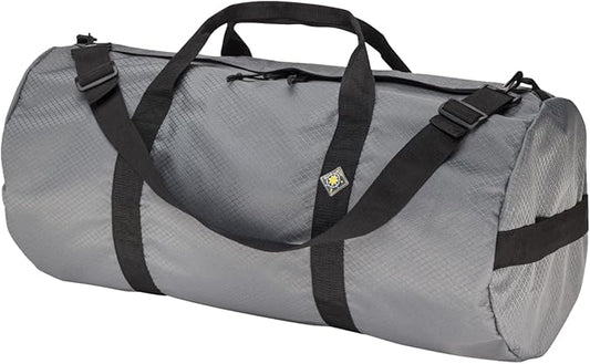 Diamond Ripstop Duffle Bags, Ultra Tough & Tear Resistant, Reinforced Stitching, Weatherproof, Packable Foldable Duffle Bag for Traveling