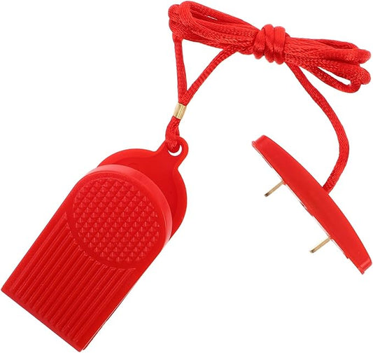 Treadmill Emergency Stop Switch Replacement Key Treadmill Safety Key with Dual Insert Fitness Equipment