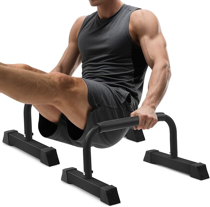 Push Up Bar, 700 LBS Potable Dip Bar with EVA Handle for Home GYM Gymnastics Calisthenics Equipment Apartment Courtyard Balcony Exercise Fitness Upper Body Arm Back Man Woman Kid