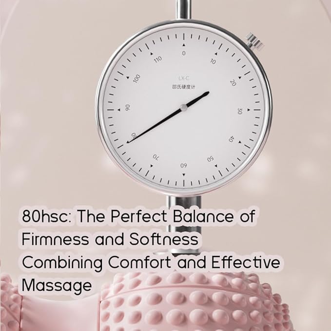 Peanut Massage Ball for Myofascial Release & Muscle Relaxation - Deep Tissue (Pink)