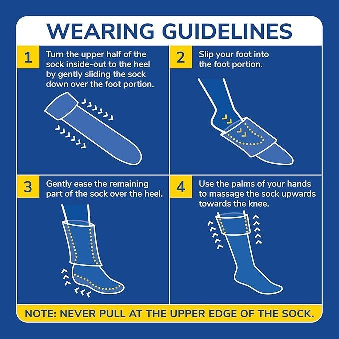 Dr. Scholl's Men's Athletic & Work Compression Over The Calf Socks-1 & 3 Pair Packs-Fatigue Relief