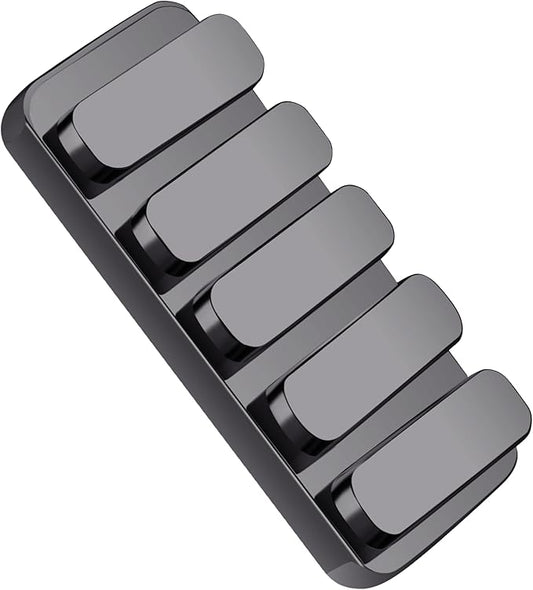 Adult Fidget Toys Metal Fidget Clicker with 3 Noise Levels Loud-Quiet EDC Fidget Toy for Adults Office Class Fidget Toys Relief Stress and Anxiety ADHD Approved (Black Nickle)