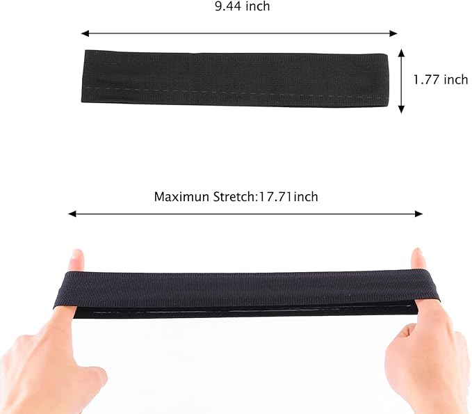 Workout Headbands Non Slip Headband Sport Headbands Sweatbands Elastic Sport Hair Bands for Sports Travel Indoor Fitness Gym