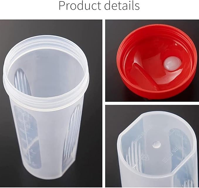 3 Color Value Pack Shaker Bottle (Pink,Green,Purple)-Scale Marks 12oz & 400ml & Wide Mouth,Perfect for Protein Shakes,BPA Free,Classic Loop,Dishwasher Safe,Easy to Clean,Leak Proof,w. Whisk Mixer Ball