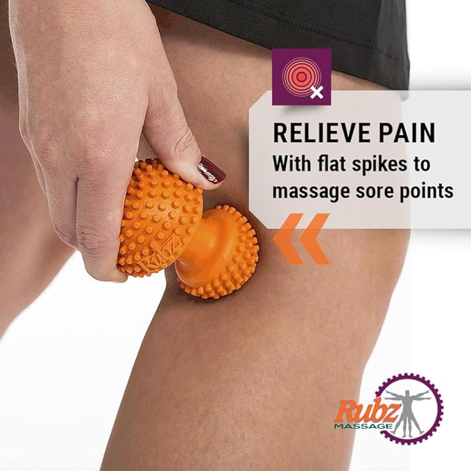 Due North Industrial Foot Rubz Full Body Massage Tool - Relieves Tension, Pain and Soreness in Neck, Legs, Arms, Back