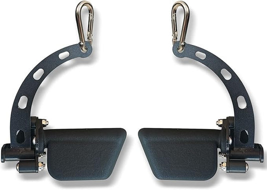 KORIKAHM Adjustable Lat Pull down Bar, Cable Machine Attachments for Gym, Home Gym Fitness T-bar Row Pulldown Attachments, Lat Pull Down Machine Wide Grip Neutral Grip Handle