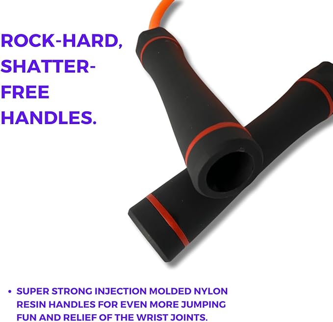 Elevate Gravity Heavy Rope - 3m, 10mm PVC - Boost Muscle, Cardio & Strength - Smooth Bearings - Ideal Indoor/Outdoor & Weight Loss.