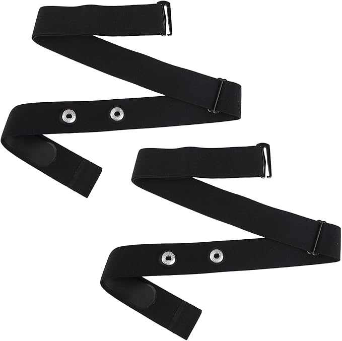 Heart Rate Monitor Chest Band for Polar H10 H9 H7, Adjustable Waterproof Replacement Chest Strap Compatible with Polar Garmin