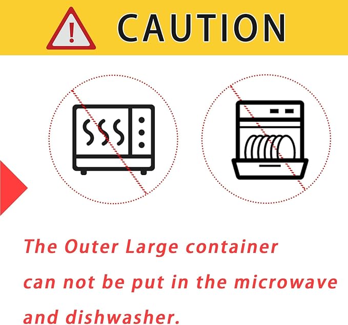 MineSign 2Pack Snackle Box with Handle for Food Serving Tray Snack Platter with Lids Stackable Fruit&Veggie Container with 8 Small Removable Boxes for Snack Charcuterie Candy Nuts Spice
