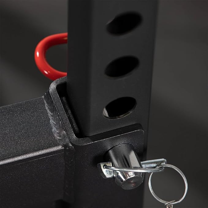 Titan Fitness Y-Dip Bar Fits T-2 Series Power Racks, Rack Mounted Dip Attachment, 550 LB Capacity, Dip Bar Station for Tricep Dips, Bodyweight Training, Calisthenics, Squat Rack