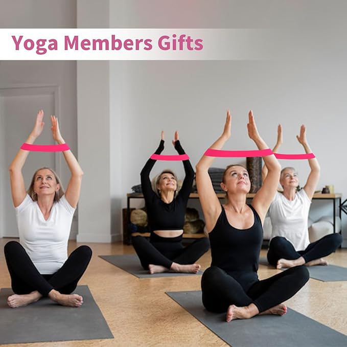 100 PCS Bulk Resistance Bands, Loop Exercise Bands Set for Gym Members Sports Class Students Gift, 5 Pieces Each Set with Storage Bag, Fitness Bands for Outdoor Home Gym Yoga Pilates