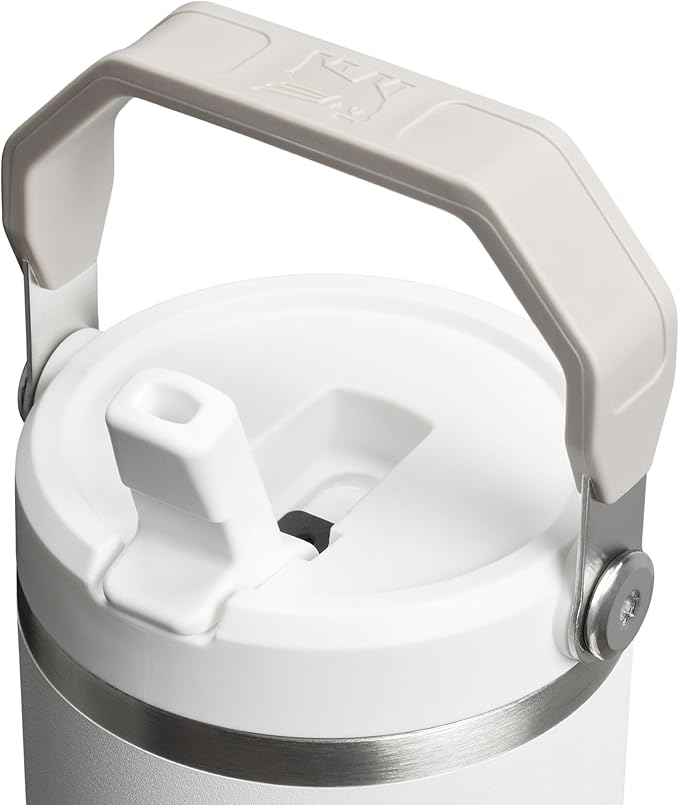 Stanley IceFlow 2.0 Flip Straw Tumbler with Handle 30 oz | Twist On Lid and Flip Up Straw | Leak Resistant Water Bottle | Insulated Stainless Steel | BPA-Free | Frost