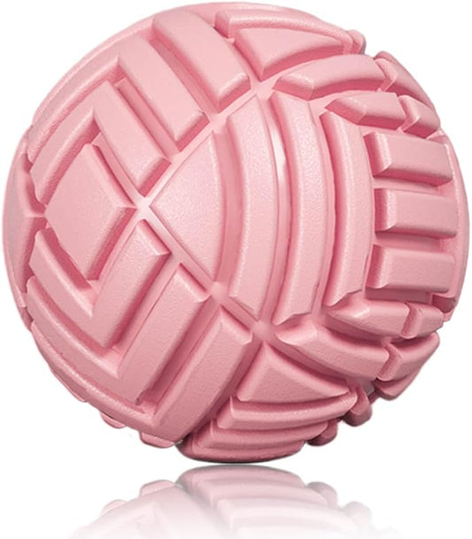 TETOP Fitness Muscle Massage Ball, 3.15in, Therapy Ball for Trigger Point Massage, Trigger Point Ball for Myofascial Release, Mobility Ball for Exercise & Recovery (Pink)