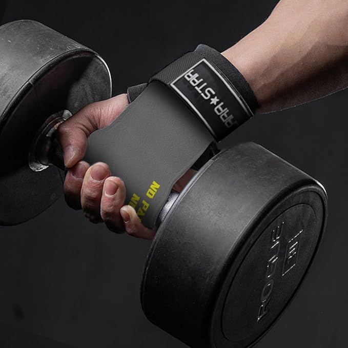 LARA STAR Weight Lifting Wrist Straps for Maximum Grip Support,Lifting Strap for Weightlifting, Gym Grips Hook for Deadlifts, Powerlifting, Heavy Shrug Women/Men