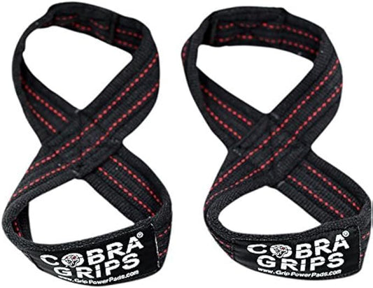 Deadlift Straps Figure 8 Loop Lifting Straps The #1 Choice for Power Lifters weightlifters workout Enthusiasts