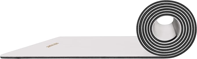 Retrospec Laguna 5mm Yoga Mat - Fitness Mat for Women, Men & Children, Slip-Resistant and Moisture Absorbing Exercise Mat for Home, Pilates, Yoga and Floor Workouts