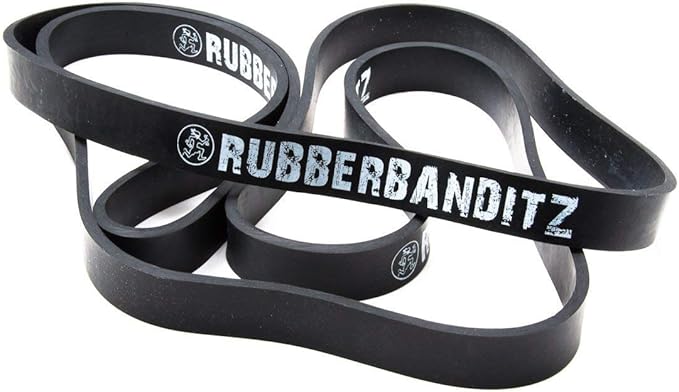 Rubberbanditz Combo Pull Up Assist Bands | Heavy Duty Resistance Exercise Bands for Powerlifting, Mobility, and Stretching | Resistance Bands for Working Out